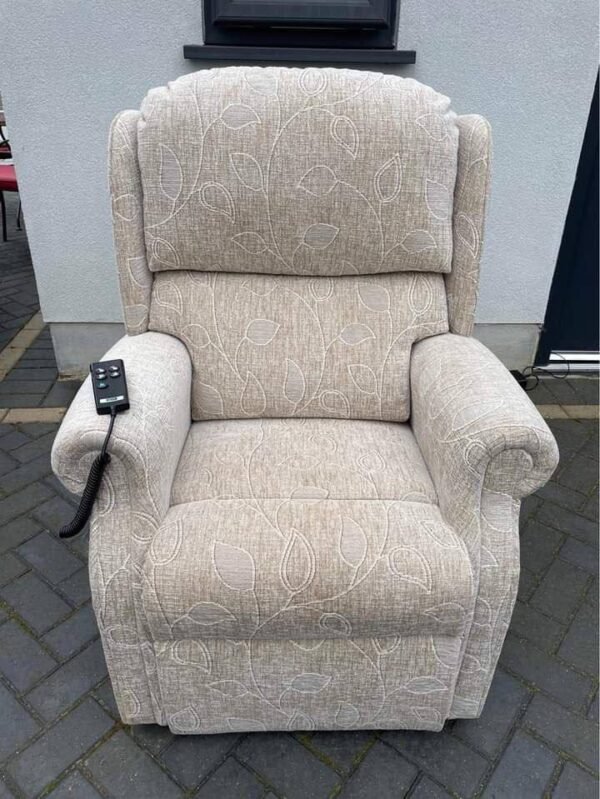 HSL Burrows Dual Motor Riser Recliner Chair-Standard Size-As New Condition - Image 2