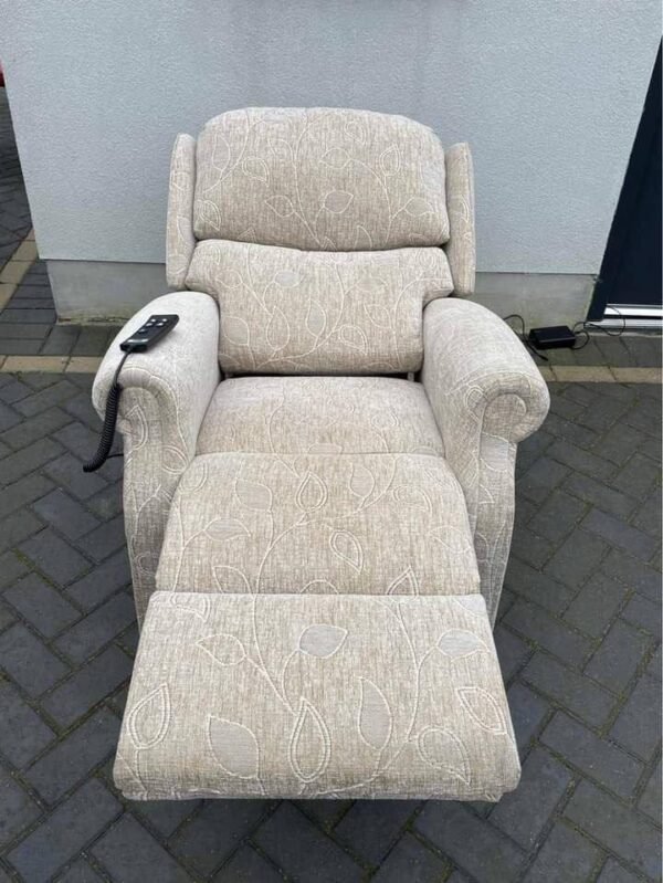 HSL Burrows Dual Motor Riser Recliner Chair-Standard Size-As New Condition - Image 7