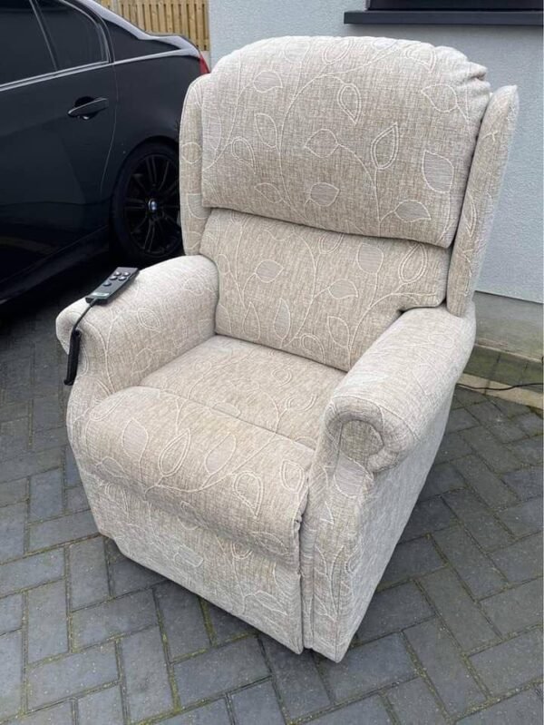 HSL Burrows Dual Motor Riser Recliner Chair-Standard Size-As New Condition - Image 10